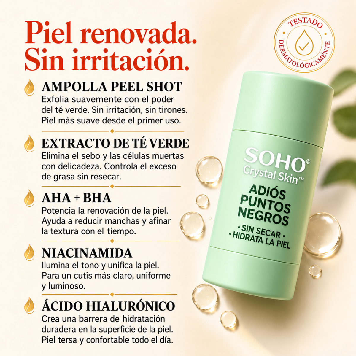 Crystal Skin Pro™ — Mascarilla Purificante Anti-Imperfecciones